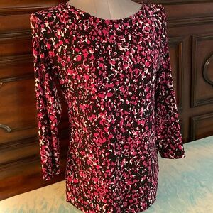 Chaus medium layered front blouse size medium